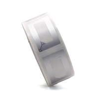Étiquette RFID passive imprimable SLIX 2 Chip ISO15693 HF 80x50mm/50x50mm, autocollant pour le suivi des livres en bibliothèque