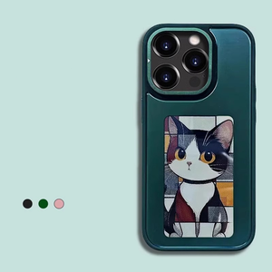 2025ใหม่เคสโทรศัพท์สมาร์ท E- Ink NFC สำหรับโทรศัพท์13 14 15 16 PRO MAX ภาพ DIY สี่สีความละเอียดมาตรฐานรูปแบบขาตั้ง - Product Image 1