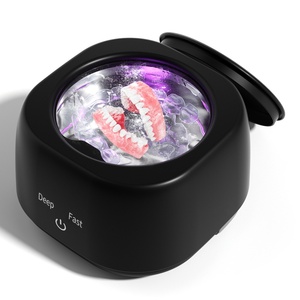 48KHZ Retainer Household Portable <b>Cleaning</b> <b>Machine</b> Denture Aligner Jewelry <b>Tooth</b> <b>Teeth</b> Ultrasonic Deantal Cleaner - Product Image 4