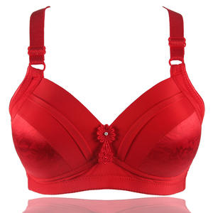 บราไร้โครงเสริมฟองน้ำแบบดันทรง ระบายอากาศได้ดี ไซส์พลัส สายปรับได้ คัพเต็มคัพ คุณภาพสูง ชุดชั้นในผู้หญิง ดีไซน์ใหม่ - Product Image 6