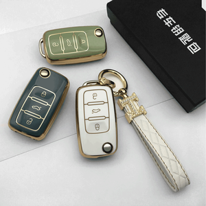 Couverture de boîtier de clé à distance de voiture Tpu Ts Volkswagon <span class=keywords><strong>Tiguan</strong></span> 2025 Skoda jetta <span class=keywords><strong>Das</strong></span> étui de clé automatique pour vw jetta Mk6 Polo Skoda - Product Image 3