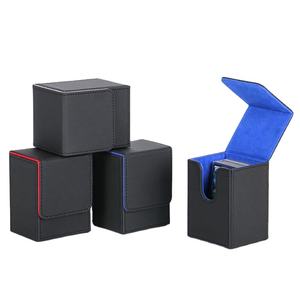 MIO 100 + boîte de rangement de jeu en cuir Pu cartes Pokemone Yugioh le rassemblement cartes à jouer TCG boîte de cartes magiques - Product Image 1