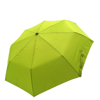 Parapluie de luxe entièrement automatique à 3 plis avec manche en bois de bambou, design classique, 8 baleines, idéal pour les voyages et les cadeaux d'affaires