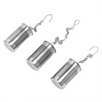 Offre Spéciale – Infuseur à Thé Moderne en Acier Inoxydable Poli 18/8, Maille Extra Fine, Connexion Filetée, pour Cuisson et Infusion, 1L