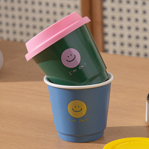 Portable Mini Cute 230Ml 7Oz Milk Tea Porcelain Gift <b>Cup</b> <b>Reusable</b> Coffee <b>Cup</b> Ceramic Coffee Mug - Product Image 2