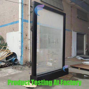 Commercial Mall Large Metal Mesh Water Curtain Indoor Wall Waterfall - Product Image 3