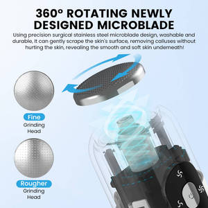 Vente en gros de lime à peaux mortes entièrement automatique pour enlever les callosités des pieds meuleuse de talon électroménager de soins personnels - Product Image 4