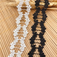 Dentelle en tissu souple soluble dans l'eau en polyester et soie, dentelle nigériane à pois, dentelle française pour vêtements