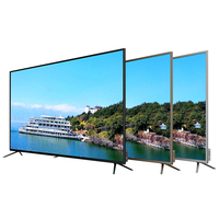 Téléviseur DVB-T/DVB-T2/S2 32 40 50 55 pouces, téléviseur intelligent LED 4K Ultra HD 55 pouces
