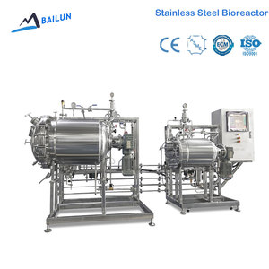 Biorreactor de Acero Inoxidable para Hidrólisis Enzimática y Fermentación en Estado Sólido de Materiales de Biomasa - Product Image 1