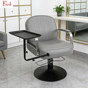 Vente en gros 360 °   Plateau métallique rotatif pour salon, fixé à la chaise, plateau à outils réglable pour chaise de barbier, pour la coloration des cheveux - Product Image 2