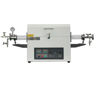 1200c 2 Double Zone High Temperature Tube Furnace For Ash Analysis