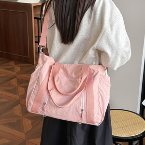 Bolsa de Nailon Estilo Coreano Informal, Ligera, Minimalista, para Viajes, Paseos, Gran Capacidad, para Llevar en la Mano, Bolsa para Mamá - Product Image 3