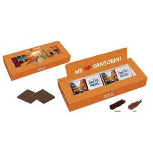 Time To Travel Set Regalo Culturale Napoletano Midi Box Cioccolato Santorini Venezia - Product Image 1
