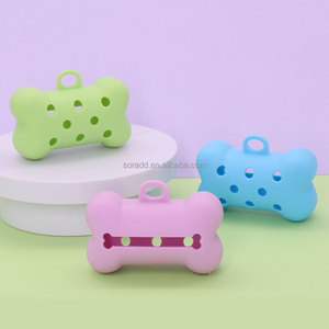 <span class=keywords><strong>2025</strong></span> Neues Design Umwelt freundliches SIL Poop Bag Carrier Unscented & Freisprechen Tragbares Design für Hunde Nachhaltig und langlebig - Product Image 1