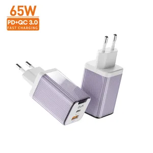 Vina GaN Fast Charging 65W USB C Mobile Phone Charger For iphone fast charger for original iphone charger Android Samsung S21 22
