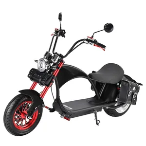 DDP Europe Warehouse 60V 27Ah 5600W Dual Motor 11 Inch Fat Tire Max Speed to 80km/h Off Road Adult Electric Scooter With Seat