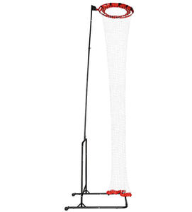 Rete da allenamento per pallavolo, attrezzatura per l'allenamento del setter, altezza e angolazione regolabili, base robusta in acciaio per uso interno ed esterno. - Product Image 2