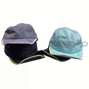 Casquette de sport d'extérieur 5 panneaux en nylon brodée pour la pêche, personnalisable, idéale pour le camping - Product Image 2