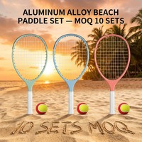 Nouvelle raquette en aluminium TYPTI 2026 de 22 pouces, cadre cordé pour le pickleball, sport de terrain, prix bas, MOQ 1