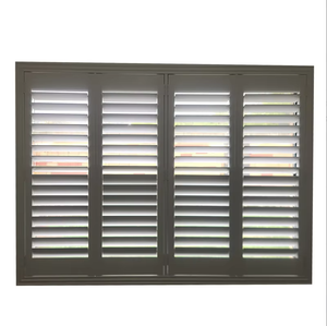 Vente Flash : Stores Horizontaux en Bois et PVC Finition Blanche, Hauteur Totale, Fabrication Directe Usine, Personnalisables, pour Décoration, Faciles à Nettoyer - Product Image 1