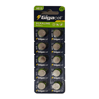 Pile bouton AG13 1,5V LR44 alcaline non rechargeable, idéale pour les montres, les calculatrices, les livres parlants