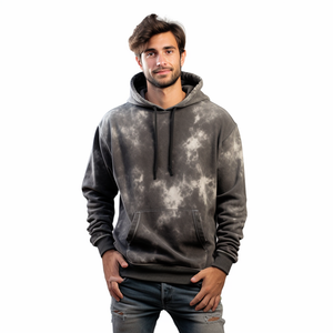 Sweat-shirt unisexe en coton, style décontracté, broderie 3D, style streetwear, surdimensionné, personnalisé, pour l'hiver - Product Image 4
