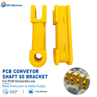 Support d'axe de convoyeur PCB à alignement de rouleaux stable, conception à arrêt latéral en PP D804, pour ligne de convoyeur de cartes de circuits imprimés, livraison rapide