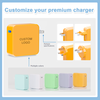Chargeur mural rapide GaN 100W USBC PD3.0, adaptateur multi-prises US EU UK Type C pour ordinateur portable, iPhone, iPad, MacBook
