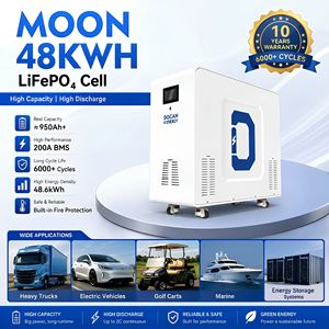 แบตเตอรี่ลิเธียม 2026 MOON 48kWh 51.2V 942Ah สำหรับระบบโซลาร์เซลล์ในบ้าน มีสินค้าในสหรัฐอเมริกา สหภาพยุโรป เยอรมนี และโปแลนด์ - Product Image 1