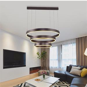 Lámpara de Techo LED Nórdica Creativa, Altura Ajustable, Regulable, Luz Blanca Cálida, Minimalista, Moderna, para Sala de Estar, Hotel, Comedor - Product Image 3