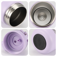 Gourde isotherme personnalisée avec logo, 700 ml, double paroi en acier inoxydable, étui en silicone, classique pour boissons chaudes et froides