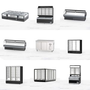 Congélateur combiné à grande capacité avec refroidisseur à affichage supérieur, congélateur commercial profond pour hypermarché, viande - Product Image 6