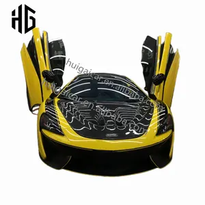 Cappa motore in fibra di carbonio stile P1 per McLaren 540C 570S 570GT 600LT copri cofano Auto 650S