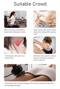 Ganzkörper massage 8G Hochfrequenz-Vibrations massage Entsperren Sie die Meridiane und entspannen Sie die Muskeln - Product Image 4