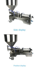 Horizontal Pneumatic Automatic Quantitative Filling Machine for Beverage Liquor Sauce <b>Honey</b> Cosmetic Paste - Product Image 6