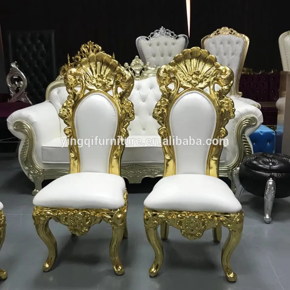 Cheap Indian Bride and Groom Wedding Stage Chairs