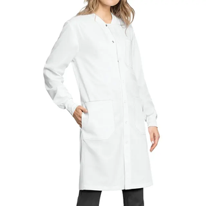 Vêtements de soins infirmiers à manches longues médecin porter clinique uniforme médecin robes - Product Image 4