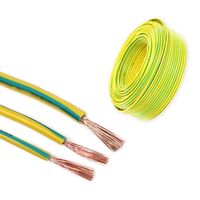 Câble Électrique Flexible Monobrin en Cuivre Toronné Isolé PVC H05V-K H07V-K 1x6mm² RV pour Câblage Fixe – Offre Spéciale