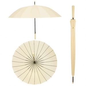 Custom Golf <b>Large</b> High Quality Golf UV Protection Outdoor <b>Umbrella</b> with Logo Printing - Product Image 1