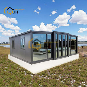 منزل حاويات حديث قابل للتوسيع مخصص 20 قدم 40 قدم، منزل صغير مسبق الصنع قابل للطي ومحمول جاهز للشحن، مكتب أو وحدة سكنية صغيرة - Product Image 1