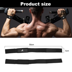 Biểu Tượng Tùy Chỉnh Neoprene Độn Phòng Tập Thể Dục Trọng Lượng Nâng Dây Đeo Cổ Tay Cho Thể Thao Sức Mạnh Đào Tạo Powerlifting Tập Thể Dục Cử Tạ - Product Image 6