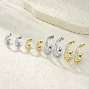 Pendientes de Acero Inoxidable de Estilo Lujoso y Moderno en Varios Colores, Joyería Romántica para Mujer para Bodas y Fiestas - Product Image 6