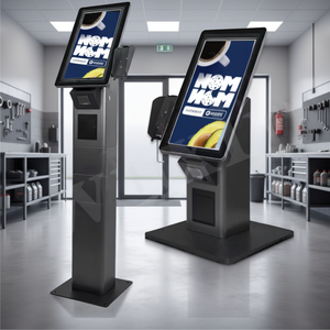 Terminal de commande et de paiement interactif WUXIN 24'' avec écran tactile sous Windows pour restaurants et comptoirs de paiement de cliniques - Product Image 5