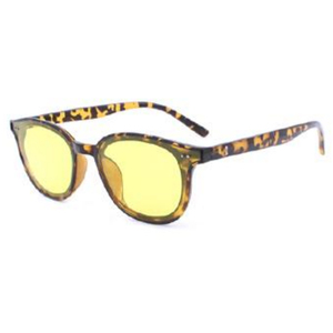 نظارات شمسية 20022 بعدسات UV400 وإطارات بيج وأرجواني ووردي ورمادي مع زخارف - Product Image 3
