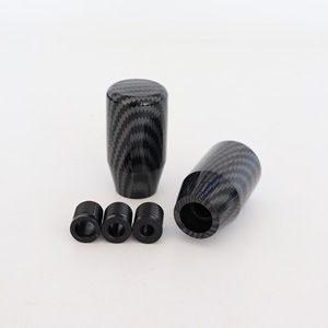 Carbon Fiber Gear <b>Shift</b> <b>Knob</b> Universal Manual Transmission Ergonomic Car Auto Interior Accessory - Product Image 3