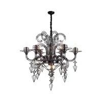 Lustre suspendu design moderne, simple et luxueux, créatif, 2 kg, pour restaurant, villa, escalier, hall double hauteur, exposition