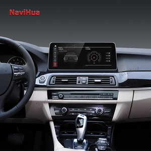 Navihua 12.3 Inch Android Car Multimedia DVD Player Touch Screen Auto Radio <b>Stereo</b> GPS Navigation for BMW 5 Series CIC NBT - Product Image 2