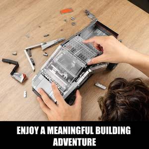 Baka 33000บล็อกตัวต่อรถบรรทุกไซเบอร์เทสลาชุดรถของเล่น1067ชิ้นสำหรับวันเด็ก - Product Image 4