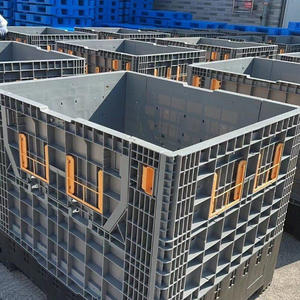 Boîte de stockage en <span class=keywords><strong>plastique</strong></span> pliable pour fruits frais, hygiénique, robuste, 760L - Product Image 4